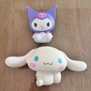 Sanrio Kuromi & Cinnamoroll Squishy Toy Set